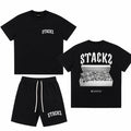 Stackz Cash Short Set - Black