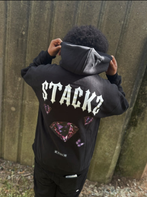 Stackz Jewels Hoodie - Black