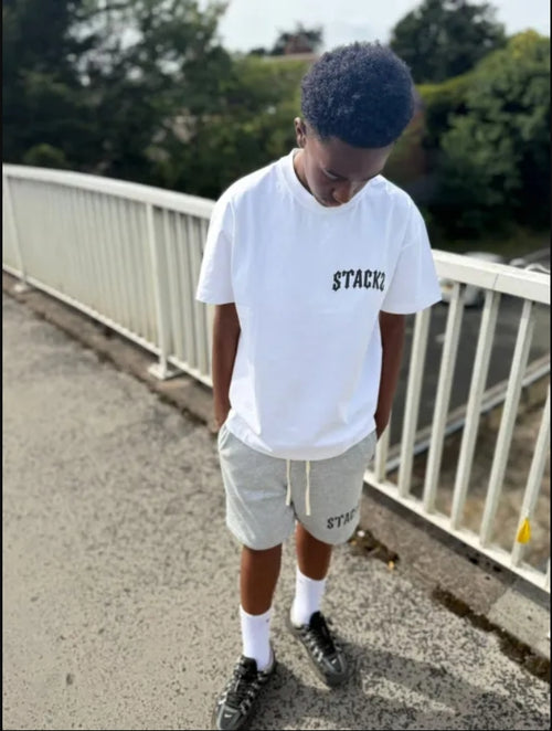 Stash Cash Short Set - White