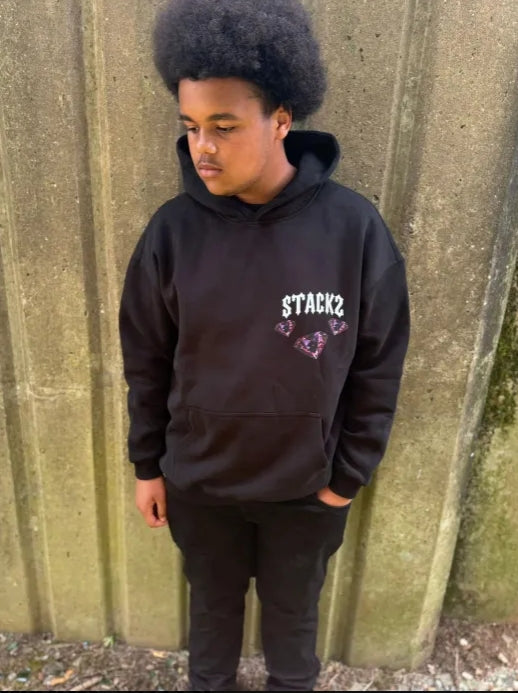 Stackz Jewels Hoodie - Black