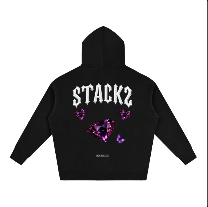 Stackz Jewels Hoodie - Black