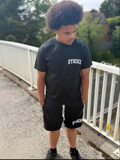 Stash Cash Short Set - Black